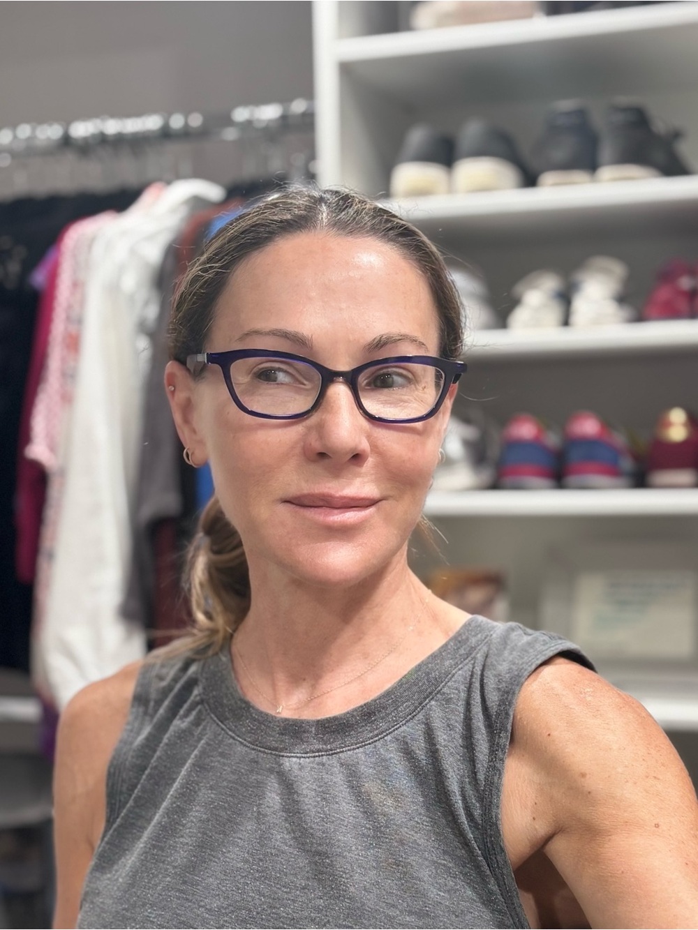 ANNE ET VALENTIN Designer Eyeglasses Purple Frames Made in France - Picture 8 of 8